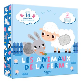 Coffret à toucher - Les animaux de la ferme - Coffret - Deborah Van de ...