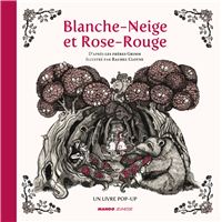 Blanche neige et rose rouge