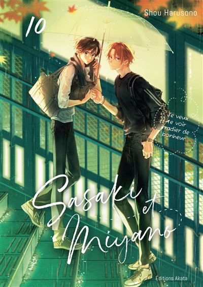 Sasaki et Miyano - Tome 10 (VF) - Shou Harusono - Akata - broché - Manga - Akata