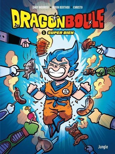 Dragonboule - Tome 2 Super bien - Davy Mourier - Jungle - broché - Bande dessinée jeunesse - Jungle