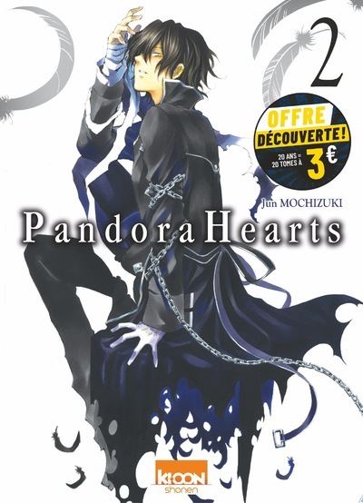 Pandora Hearts T02 à 3 euros