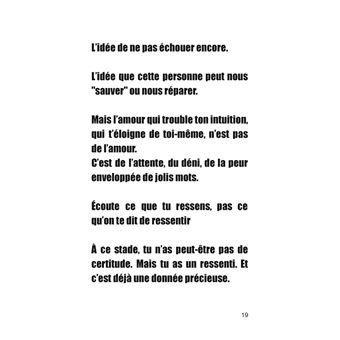 Et si mon coeur avait raison ? Écouter son intuition en amour