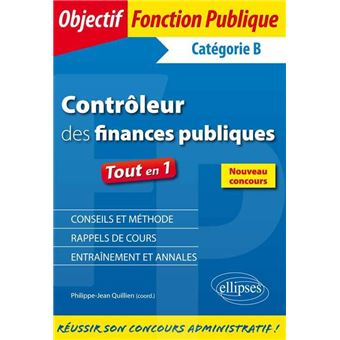 Contrôleur des finances publiques - catégorie B - 1