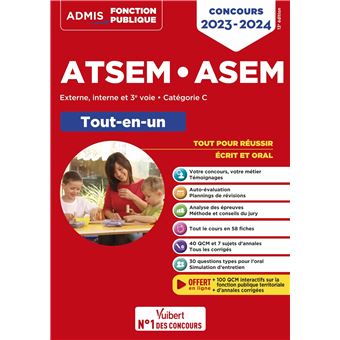 Concours ATSEM et ASEM - Catégorie C - Tout-en-un
