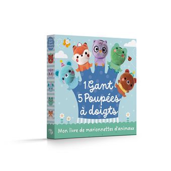 5 Pièces Marionnettes à La Main Animaux Mignonnes - Jouets Doigt Pour Enfants Et Spectacles