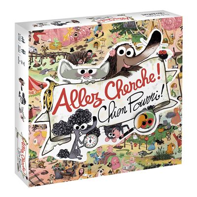 Allez Cherche ! Chien Pourri ! - Colas Gutman - Ecole Des Loisirs - Boîte ou accessoire - Jeux livres objets