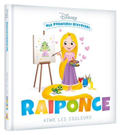 DISNEY - Mes Premières Histoires - Raiponce aime les couleurs - Walt Disney - cartonné