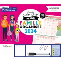 Promo LE GRAND CALENDRIER FAMILIAL 2023-2024 MARIANNA DOUBRÈRE