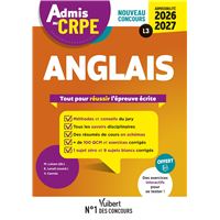 ADMIS AU CRPE 2026-2027 EPREUVE ECRITE D'ADMISSIBILITE L3