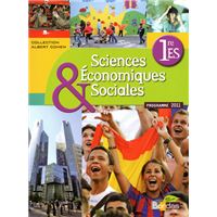 Cohen SES 1ère ES 2011 Manuel de l'élève