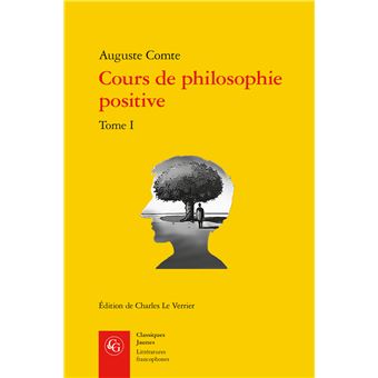 Cours de philosophie positive - 1