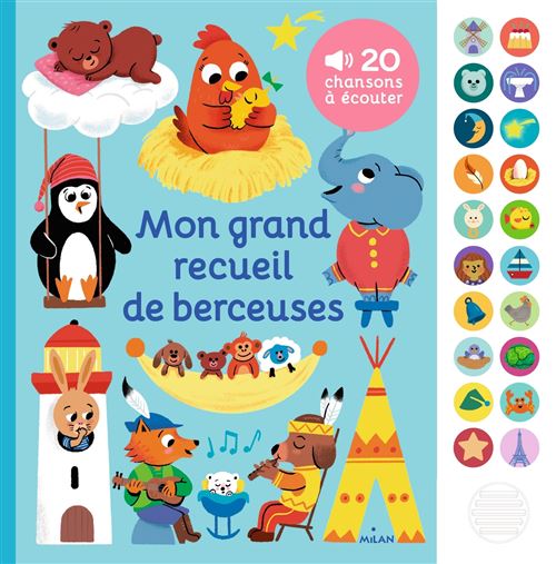 Mon grand recueil de berceuses - Marion Cocklico - Gebundene Ausgabe