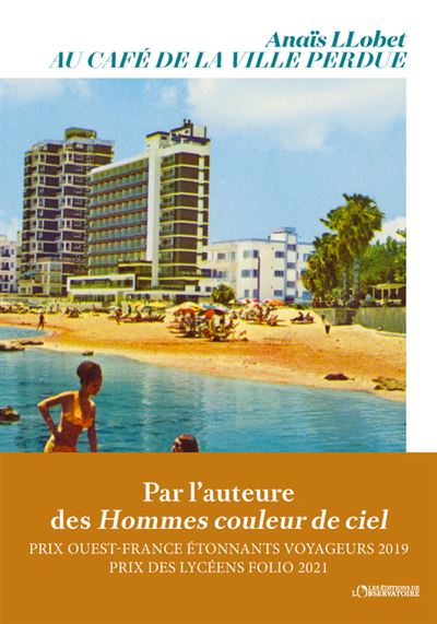 Au café de la ville perdue - Anaïs Llobet - L'observatoire Eds De - broché - Roman - L'observatoire Eds De