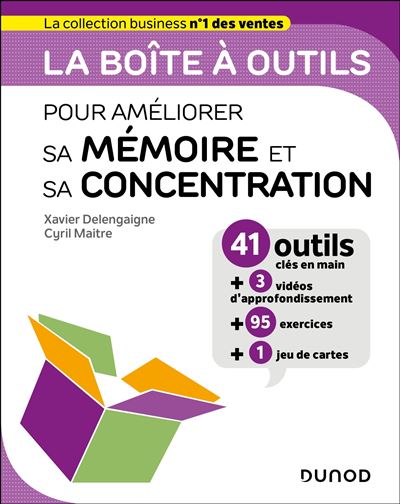 La boîte à outils pour améliorer sa mémoire et sa concentration (2e édition) - Delengaigne, Cyril Maitre (2025)