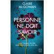 Personne ne doit savoir (Prix des lectrices 2023)