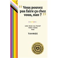 Vous pouvez pas faire ça chez vous, nan ?