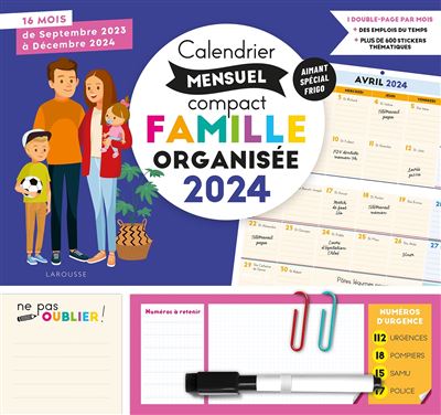 Calendrier cuisine 2024 • Boutique Amnesty International