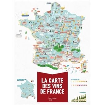 La carte des vins de France