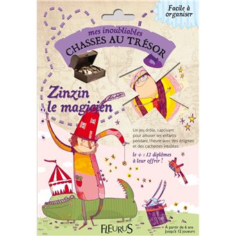 Chasses au tresor zinzin le magicien 6-7 ans - 1