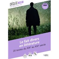 Le fait divers en littérature