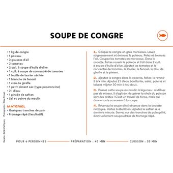 Coffret fiche -  Soupes