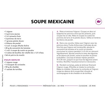 Coffret fiche -  Soupes