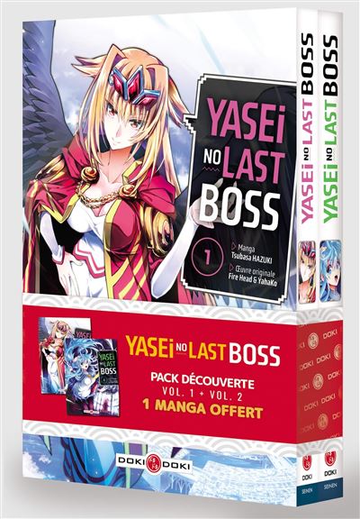 Yasei no Last Boss - Pack promo vol. 01 et 02 - édition limitée