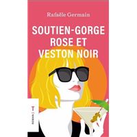 SOUTIEN-GORGE ROSE ET VESTON NOIR
