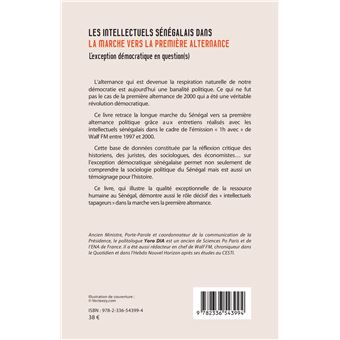 Les intellectuels sénégalais dans la marche vers la première alternance