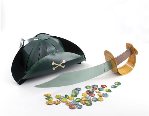 Coffre Au Trésor Pirate Sun & Sky – Jeu De Piscine Avec Trésors De Plongée – Vert