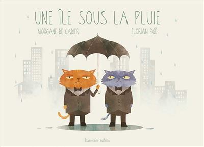 Une Ile Sous La Pluie -  Collectif - cartonné