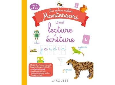 Mes cahiers ateliers montessori lecture-écriture