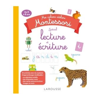Mes cahiers ateliers montessori lecture-écriture - 1