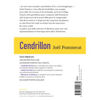 Cendrillon - Joël Pommerat - Actes Sud-papiers - Poche - Maison de