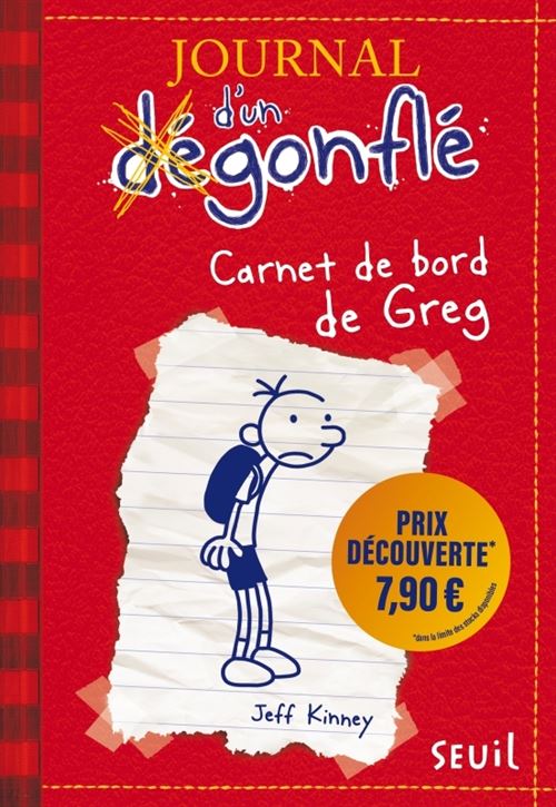 Carnet de bord de Greg Heffley - Jeff Kinney - broché
