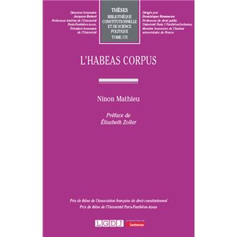 L'habeas corpus - 1