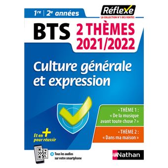 Culture générale et expression - Deux thèmes N°98 2021/2022 - 1