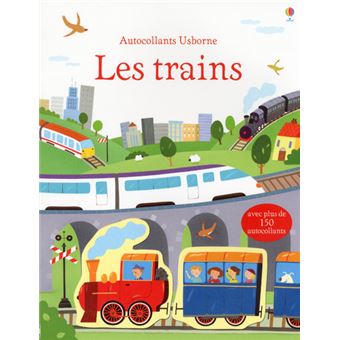 Les trains - Autocollants Usborne - 1