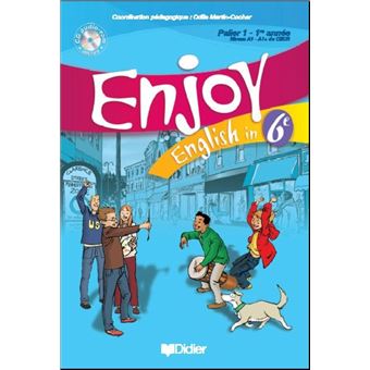 Enjoy English - Enjoy English, Livre de l'élève avec un CD audio-rom - 1