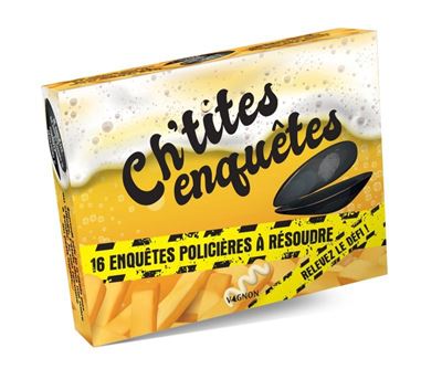 Ch'tites enquetes - 16 enquetes policieres a resoudre