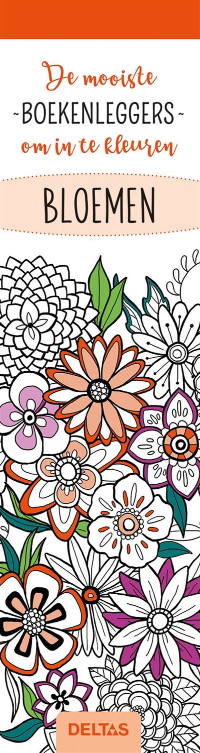 De mooiste kleurboekenleggers om in te kleuren - Bloemen