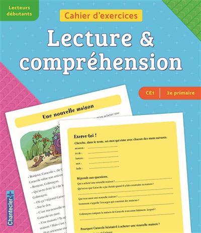 Chantecler Bleu/Violet Cahier D'exercices Lecture & Compréhension (Ce1 -2E Primaire) (-Violet) Ce1-2E Primaire - A. Verdonck - Broché - Scolaire / Universitaire