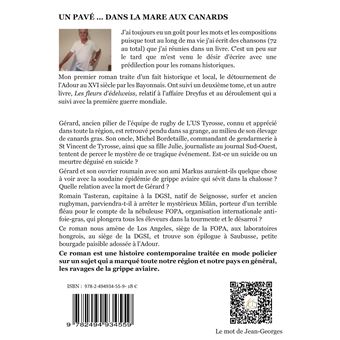 Un pavé... dans la mare aux canards