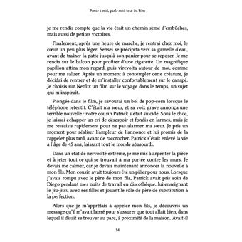 Pense à moi, parle moi, tout ira bien