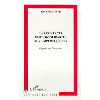 Contrats (des) emploi-solidarite aux emplois jeunes - 1