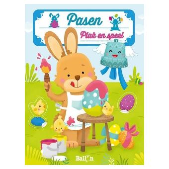 Pasen - Pasen: plak en speel - 1