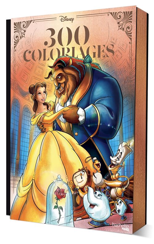 300 coloriages Disney - Collector -  Collectif Disney - Hachette Heroes - broché - Livre-jeu