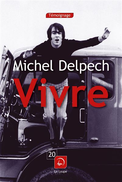 Vivre - Michel Delpech - broché