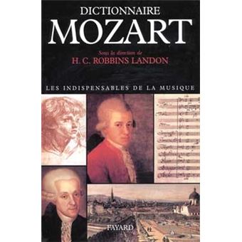 Dictionnaire Mozart - 1