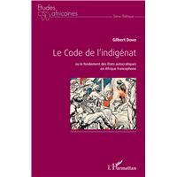 Code de l'indigénat (Le)